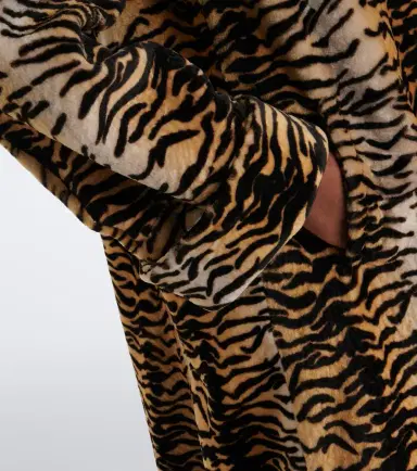 Nour Hammour Nina tiger-print shearling coat | Thumbnail 5 Nour Hammour Nina tiger-print shearling coat | Thumbnail 5