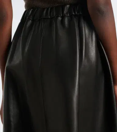 Nour Hammour Lenley leather skirt | Thumbnail 4 Nour Hammour Lenley leather skirt | Thumbnail 4