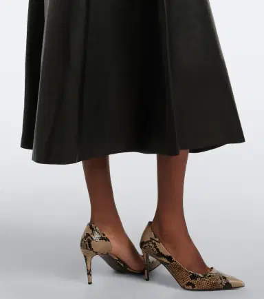 Nour Hammour Lenley leather skirt | Thumbnail 5 Nour Hammour Lenley leather skirt | Thumbnail 5