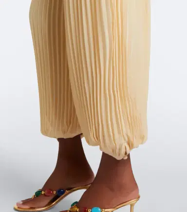 Zimmermann Pleated chiffon balloon pants | Thumbnail 5 Zimmermann Pleated chiffon balloon pants | Thumbnail 5