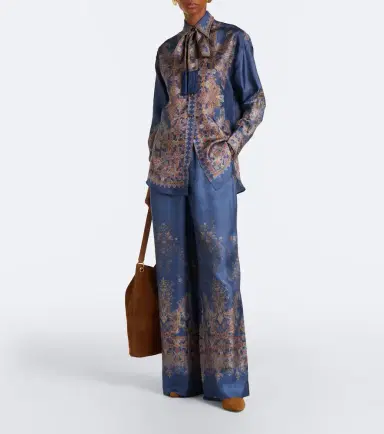 Zimmermann Valiant paisley silk blouse | Thumbnail 6 Zimmermann Valiant paisley silk blouse | Thumbnail 6