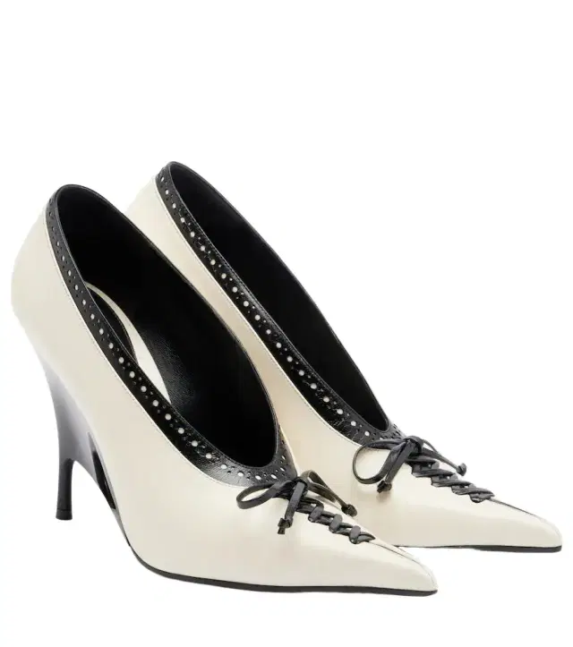 Alexander McQueen Koko leather wedge pumps