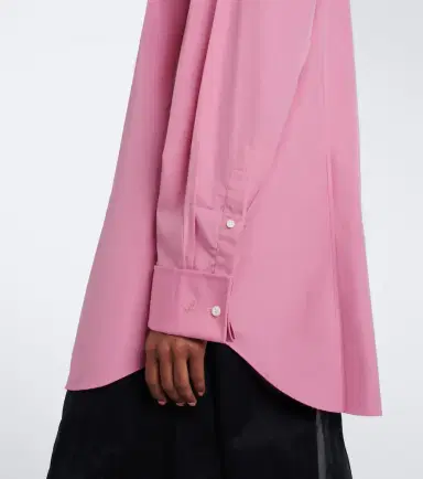 Prada Oversized cotton poplin shirt | Thumbnail 5 Prada Oversized cotton poplin shirt | Thumbnail 5