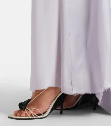 Alexander McQueen Koko bow-detail wedge sandals | Thumbnail 6