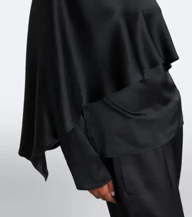 RÓHE Róhe Caped satin top | Thumbnail 2 RÓHE Róhe Caped satin top | Thumbnail 2