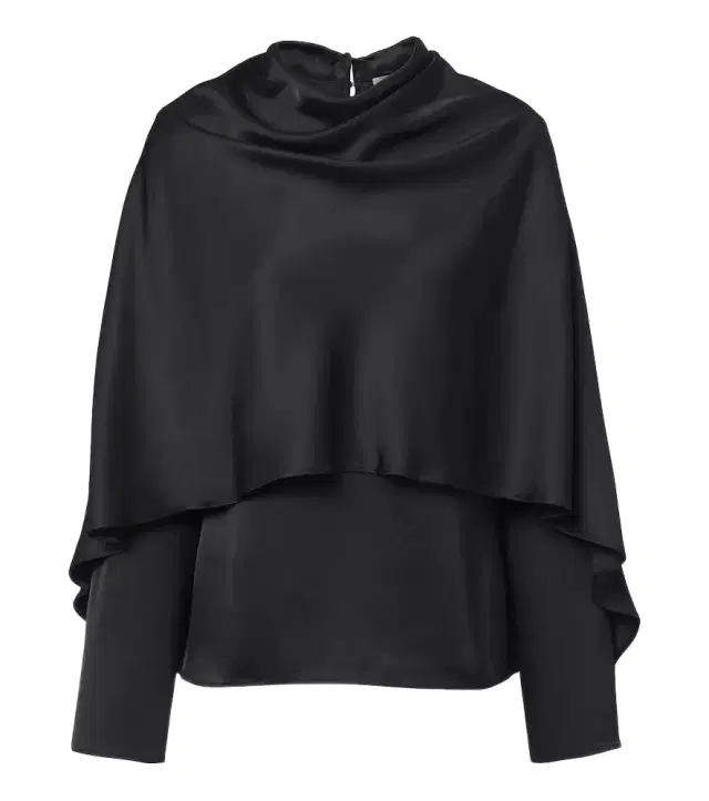 RÓHE Róhe Caped satin top