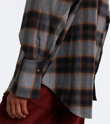 RÓHE Róhe Checked cotton flannel shirt | Thumbnail 3 RÓHE Róhe Checked cotton flannel shirt | Thumbnail 3