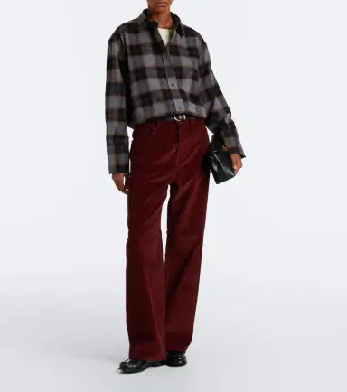 RÓHE Róhe Checked cotton flannel shirt | Thumbnail 4 RÓHE Róhe Checked cotton flannel shirt | Thumbnail 4