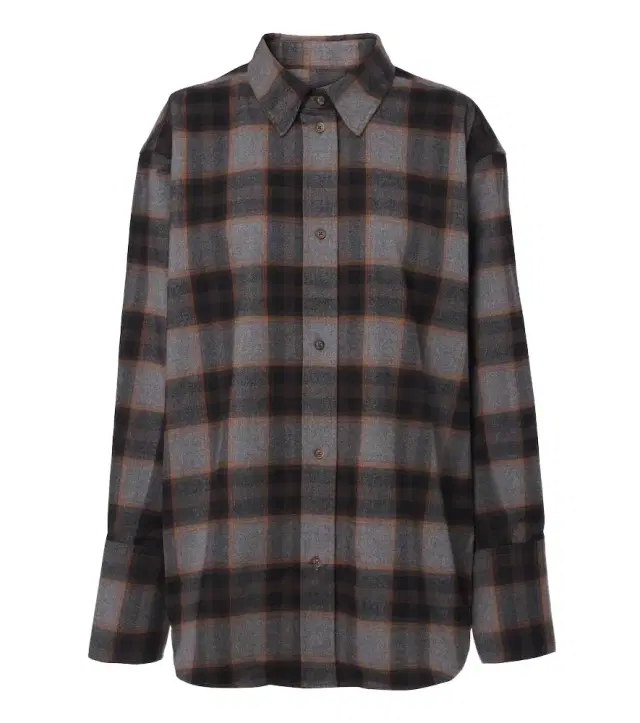 Róhe Checked cotton flannel shirt