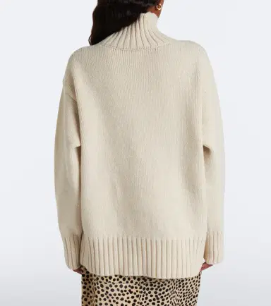 RÓHE Róhe Wool and cashmere turtleneck sweater | Thumbnail 4
