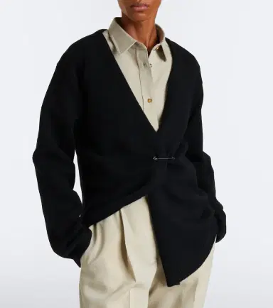 RÓHE Róhe Wool and cashmere cardigan | Thumbnail 4 RÓHE Róhe Wool and cashmere cardigan | Thumbnail 4