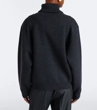 RÓHE Róhe Wool and cashmere half-zip sweater | Thumbnail 3