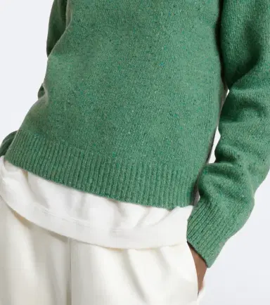RÓHE Róhe Wool-blend mouliné sweater | Thumbnail 2