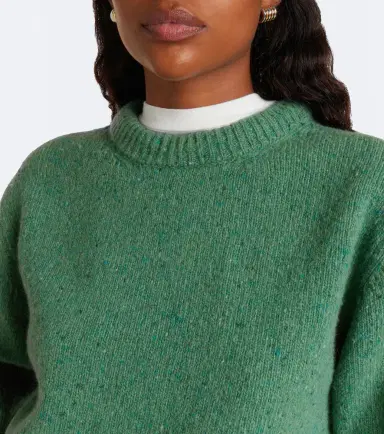 RÓHE Róhe Wool-blend mouliné sweater | Thumbnail 3