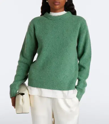 RÓHE Róhe Wool-blend mouliné sweater | Thumbnail 6