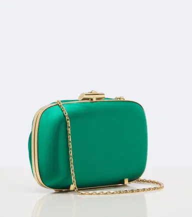 Roger Vivier Rose Vivier satin clutch | Thumbnail 2