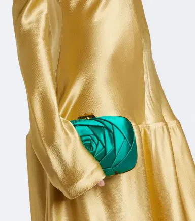 Roger Vivier Rose Vivier satin clutch | Thumbnail 5