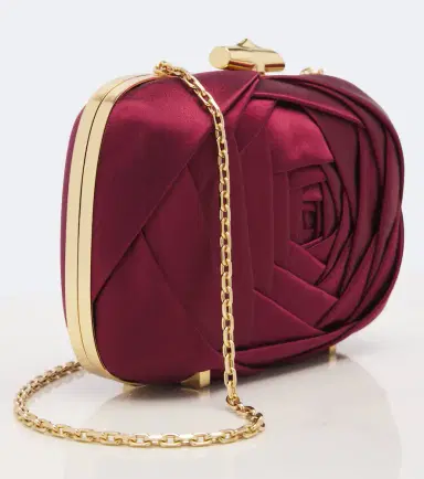 Roger Vivier Rose Vivier satin clutch | Thumbnail 2