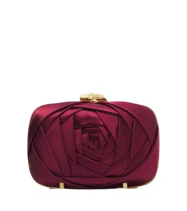Roger Vivier Rose Vivier satin clutch | Thumbnail 1