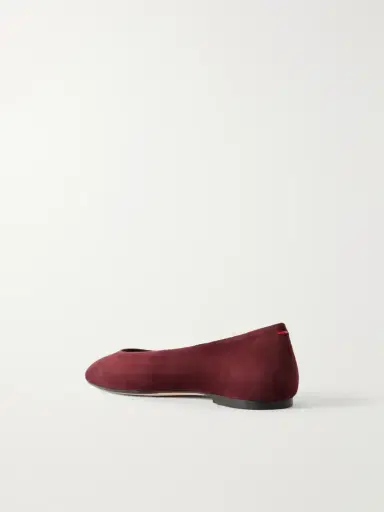 aeyde Ellie Suede Ballet Flats | Thumbnail 3