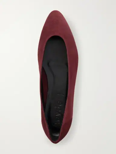 aeyde Ellie Suede Ballet Flats | Thumbnail 6