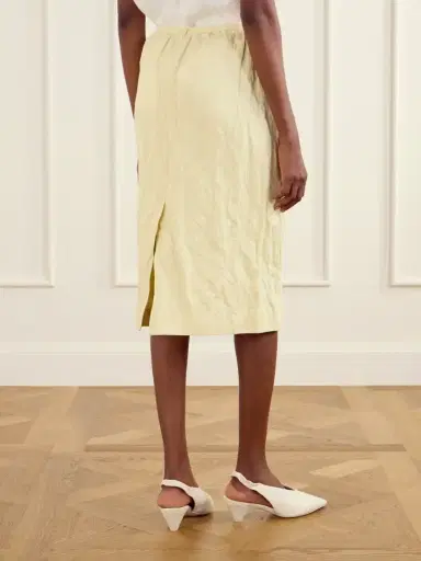 SHUSHU/TONG Bow-detail Cotton-blend Midi Skirt | Thumbnail 4 SHUSHU/TONG Bow-detail Cotton-blend Midi Skirt | Thumbnail 4