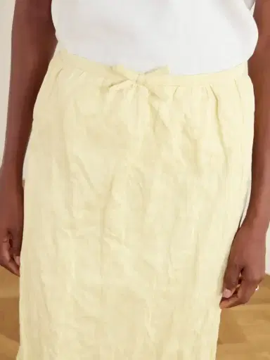 SHUSHU/TONG Bow-detail Cotton-blend Midi Skirt | Thumbnail 5 SHUSHU/TONG Bow-detail Cotton-blend Midi Skirt | Thumbnail 5