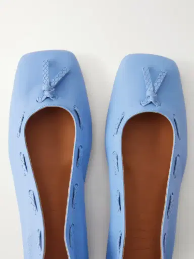 Staud Milo Leather Ballet Flats | Thumbnail 5