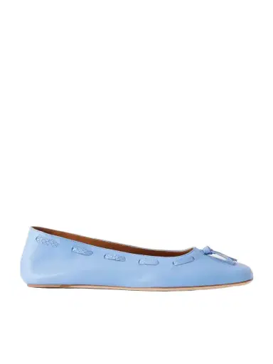 Staud Milo Leather Ballet Flats | Thumbnail 1