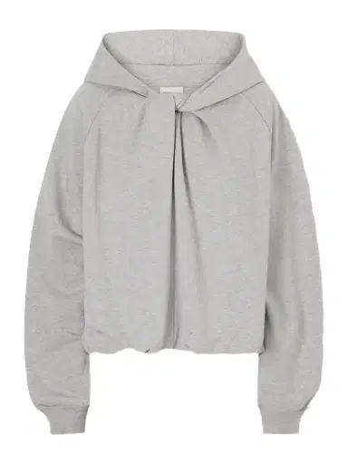 Dries Van Noten Knotted Cotton-jersey Hoodie | Thumbnail 1 Dries Van Noten Knotted Cotton-jersey Hoodie | Thumbnail 1
