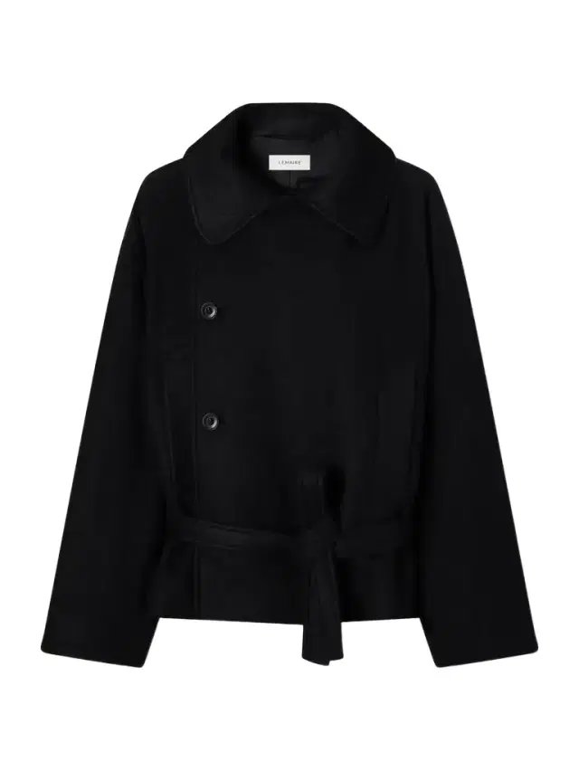 Lemaire Belted Wool And Alpaca-blend Coat