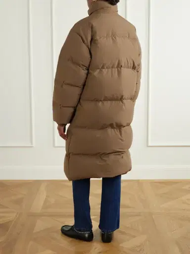 Jil Sander Logo-appliquéd Quilted Shell Down Coat | Thumbnail 4