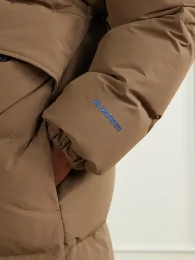 Jil Sander Logo-appliquéd Quilted Shell Down Coat | Thumbnail 5