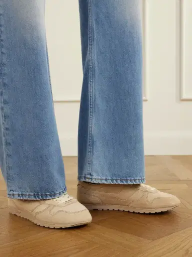 Autry Windspin Shell-trimmed Calf Hair Sneakers | Thumbnail 2 Autry Windspin Shell-trimmed Calf Hair Sneakers | Thumbnail 2