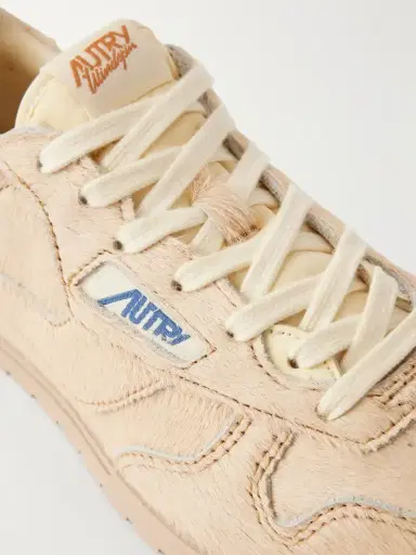 Autry Windspin Shell-trimmed Calf Hair Sneakers | Thumbnail 5 Autry Windspin Shell-trimmed Calf Hair Sneakers | Thumbnail 5