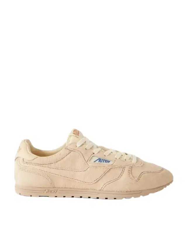 Autry Windspin Shell-trimmed Calf Hair Sneakers
