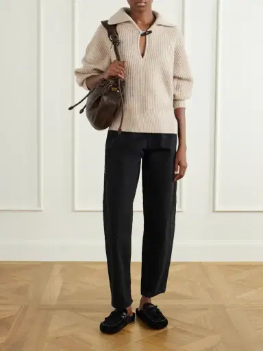 Isabel Marant Miranda Merino Wool And Cashmere-blend Sweater | Thumbnail 2 Isabel Marant Miranda Merino Wool And Cashmere-blend Sweater | Thumbnail 2