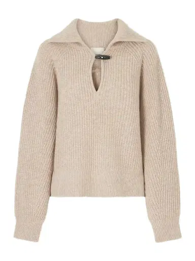 Isabel Marant Miranda Merino Wool And Cashmere-blend Sweater | Thumbnail 1 Isabel Marant Miranda Merino Wool And Cashmere-blend Sweater | Thumbnail 1