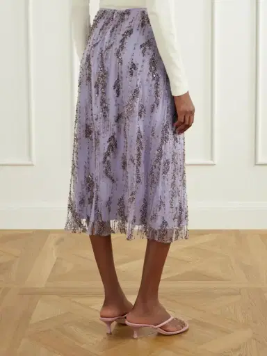 Staud Bead-embellished Midi Skirt | Thumbnail 4