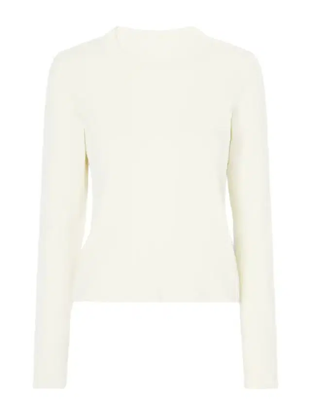 Mother The L/s Itty Bitty Recycled Cotton-jersey T-shirt