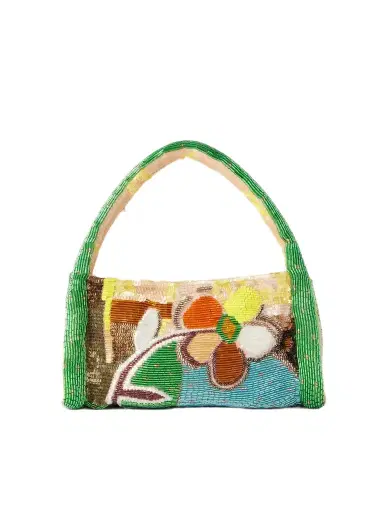 ALÉMAIS Limelight Beaded Mini Shoulder Bag | Thumbnail 1 ALÉMAIS Limelight Beaded Mini Shoulder Bag | Thumbnail 1