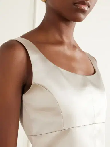 LIBEROWE Paneled Cotton-blend Duchesse-satin Tank | Thumbnail 4 LIBEROWE Paneled Cotton-blend Duchesse-satin Tank | Thumbnail 4