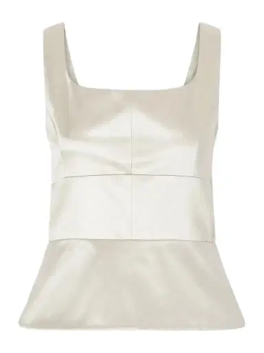 LIBEROWE Paneled Cotton-blend Duchesse-satin Tank | Thumbnail 1 LIBEROWE Paneled Cotton-blend Duchesse-satin Tank | Thumbnail 1
