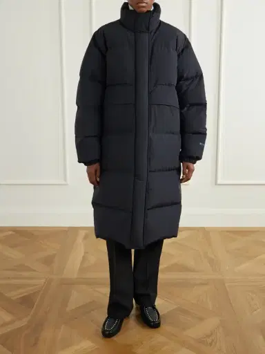 Jil Sander Logo-appliquéd Quilted Shell Down Coat | Thumbnail 3