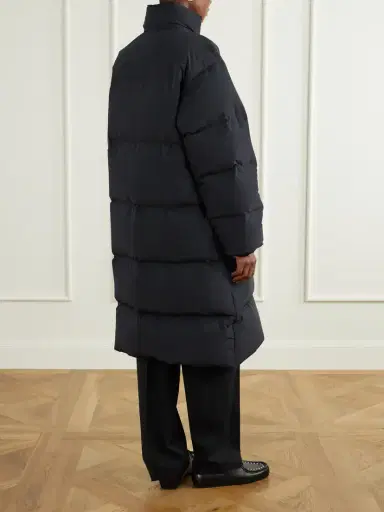 Jil Sander Logo-appliquéd Quilted Shell Down Coat | Thumbnail 4