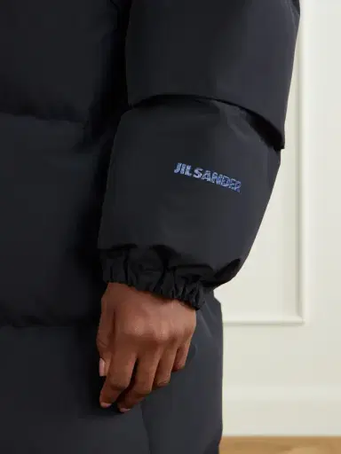Jil Sander Logo-appliquéd Quilted Shell Down Coat | Thumbnail 5