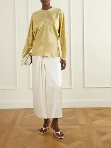 FFORME Sylvie Satin Blouse | Thumbnail 2 FFORME Sylvie Satin Blouse | Thumbnail 2
