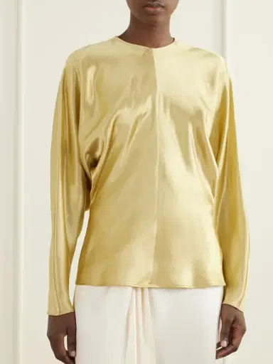FFORME Sylvie Satin Blouse | Thumbnail 3 FFORME Sylvie Satin Blouse | Thumbnail 3