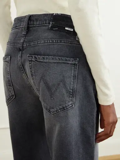 Mother The Dodger Flood Cropped Mid-rise Straight-leg Jeans | Thumbnail 5 Mother The Dodger Flood Cropped Mid-rise Straight-leg Jeans | Thumbnail 5