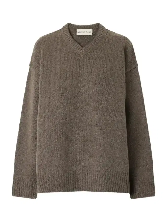 Nour Hammour Jude Oversized Cashmere And Wool-blend Sweater